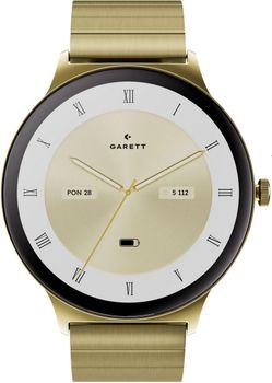 Smartwatch damski Garett Verona 2 Glow Złoty Stalowy (2).jpg